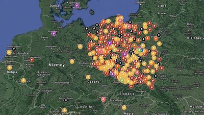 Mapy Google pokazują, gdzie w Polsce będą protesty. Aż gęsto od znaczków