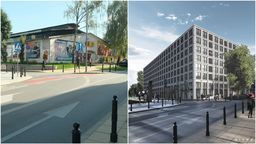 Z lewej: Ul. Wieniawska 11, październik 2020 
Z prawej: Ul. Wieniawska 11, październik 2022