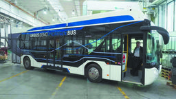 Pierwszym wodorowym autobusem wyprodukowanym w Lublinie był ten z Ursusa. Jeździ teraz w Holandii, na regularnej linii. Przejechał 15 tysięcy kilometrów bez awarii