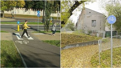 Aktywiści przekonują, że nowy skrót dla rowerzystów między ul. Bernardyńską a Wesołą jest niezgodny ze „standardami technicznymi” wydanymi w 2010 r. przez prezydenta Adama Wasilewskiego