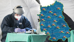 Lubelskie: 4301 osób zakażonych w tym momencie. Jedno miasto, dwa ogniska w Biedronkach