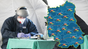 Lubelskie: 4301 osób zakażonych w tym momencie. Jedno miasto, dwa ogniska w Biedronkach