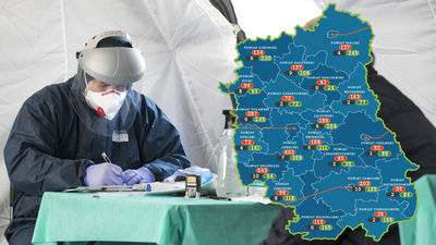 Lubelskie: 4301 osób zakażonych w tym momencie. Jedno miasto, dwa ogniska w Biedronkach