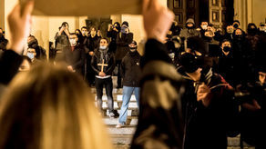 Niedziela. Okolice katedry w Lublinie