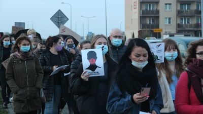 Biała Podlaska: Trzeci dzień protestów. Była blokada ulic 