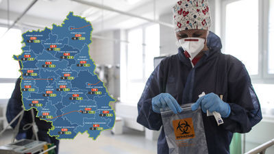 W samym Lublinie w tej chwili mamy 841 osób zakażonych. Jest jeszcze 27 wolnych respiratorów