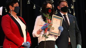 Jedną z nagród otrzymała utalentowana piosenkarka, Iga Pyśkiewicz, uczennica ZSO nr 1 im. KEN w Puławach