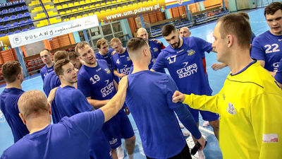 Trudno stwierdzić w jakiej formie jest drużyna Azotów Puławy po ponad miesięcznej przerwie w grze

