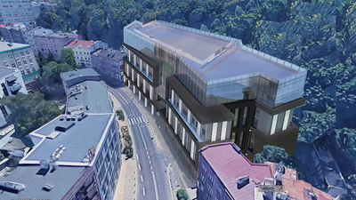 Wizualizacja nowego budynku UM Lublin