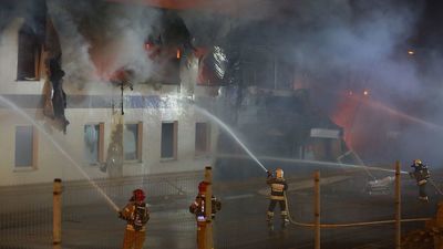 Wielki pożar w Lublinie. Płonie hala magazynowa