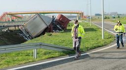 Na ekspresówce występują utrudnienia w ruchu.
