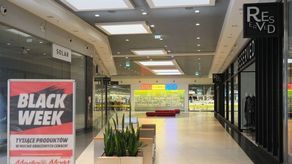 Zamknięte galerie, opustoszałe targowiska. Tak wyglądał lubelski handel w sobotę