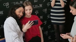 Sofia Ennaoui z wizytą w Szkole Podstawowej nr 2 w Lublinie.