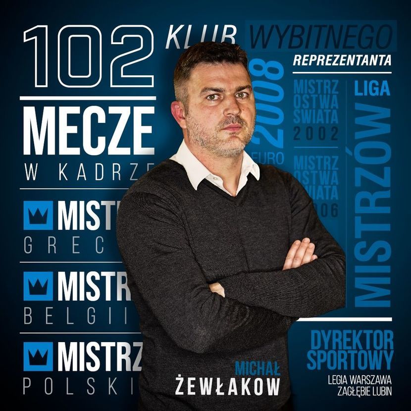 Od wtorku funkcję dyrektora sportowego drugoligowca pełnić będzie Michał Żewłakow.