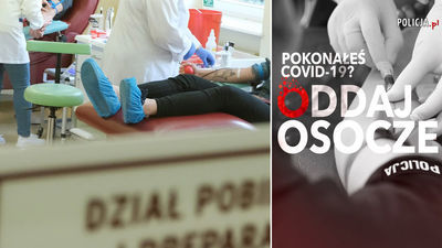 Policjant z Lublina chory na Covid-19 walczy o życie. Potrzebne osocze ozdrowieńca