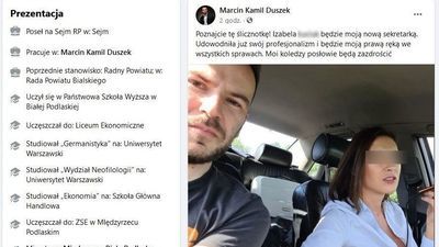 Poseł PiS z Międzyrzeca Podlaskiego  chwali się "ślicznotką". To było włamanie na jego konto