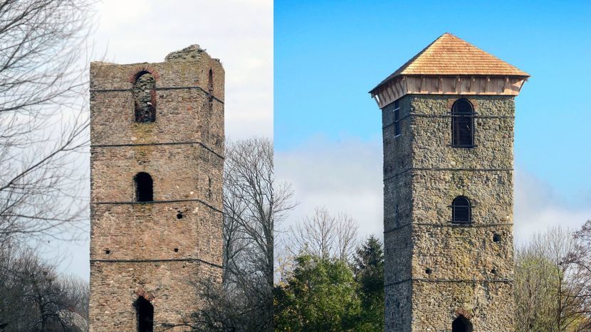 Zmiany wyglądu wieży nie uszyły uwadze fotografików i regionalistów 
