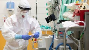 Na początku listopada pojawił się problem z tlenem medycznym, kiedy zaczęło przybywać pacjentów wymagających tlenoterapii