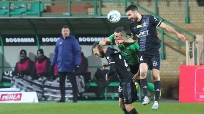 Górnik Łęczna - ŁKS Łódź 2:0. Główkują bez zarzutu
