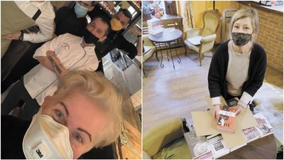 Z lewej: – Postawiłam sobie za punkt honoru, że przetrwamy tego koronawirusa, ale bez pomocy od państwa to się zwyczajnie nie uda – mówi Izabela Kozłowska-Dechnik, właścicielka Mandragory
Z prawej: – Jeśli nic się nie zmieni, przetrwamy maksymalnie dwa miesiące. Potem będziemy musieli się zamknąć – przyznaje Karolina Pikuła, właścicielka księgarnio-kawiarni Między Słowami