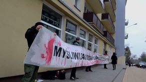 Protest przeciwko myśliwym w Lublinie po śmierci Imalego