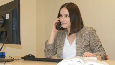 Na pytania odpowiadała Małgorzata Krzemińska-Ochera, specjalista z Okręgowego Inspektoratu Pracy w Lublinie 