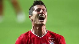 Robert Lewandowski na podium klasyfikacji najlepszych strzelców Ligi Mistrzów