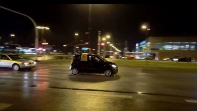 Protest samochodowy w Lublinie tym razem był mniejszy niż poprzednio