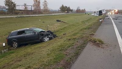 Wypadek w Anielinie koło Puław