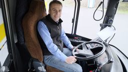 Emil Zieliński od 14 lat jest kierowcą MPK