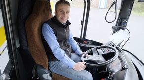 Emil Zieliński od 14 lat jest kierowcą MPK