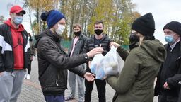 Białorusini często przyjechali do Polski bez żadnego bagażu. Dlatego Centrum Wolontariatu organizuje zbiórkę