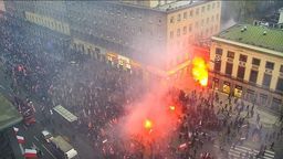 Burdy podczas Marszu Niepodległości. MSWiA publikuje zapis z monitoringu