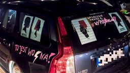 Protest samochodowy w Lublinie z 28 października