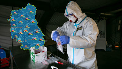 Lubelskie: 11 tys. osób jest teraz zakażonych. Szpitale i komenda policji to nowe ogniska epidemiczne