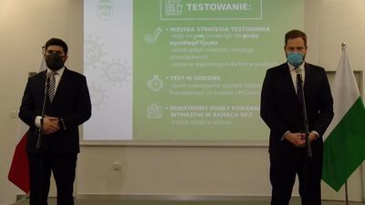 Jakub Banaszek i Janusz Cieszyński 