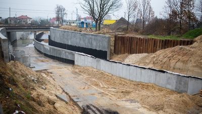 Konstrukcja tunelu na ulicy Lubelskiej 