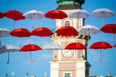 Parasolki nad Zamościem. Miasto już myśli o 11 listopada [zdjęcia]