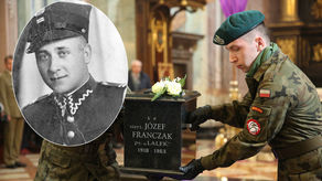 26 marca 2015 r. uroczystości pogrzebowe szczątków Józefa Franczaka w Piaskach