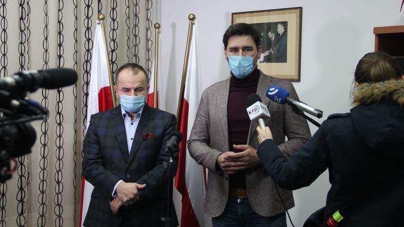 Szef klubu ZP w radzie Dariusz Litwiniuk i poseł Dariusz Stefeniuk dementują informacje o koalicji w radzie miasta