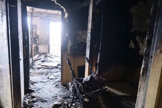 Pożar w wieżowcu w Świdniku. Ludzie dzwonili, że są uwięzieni na balkonach [aktualizacja]