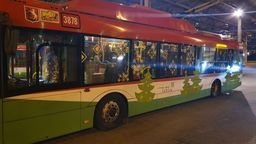 Świąteczny trolejbus będzie jeździł po Lublinie. Rozkład jazdy