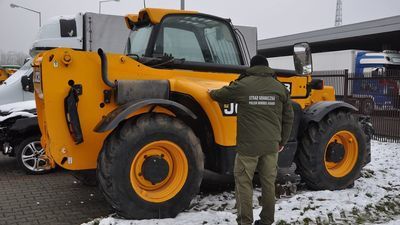 Drogi sprzęt budowlany zaginął w Wielkiej Brytanii, a odnalazł się w Dorohusku