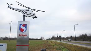 Nowy witacz przy wjeździe do Świdnika