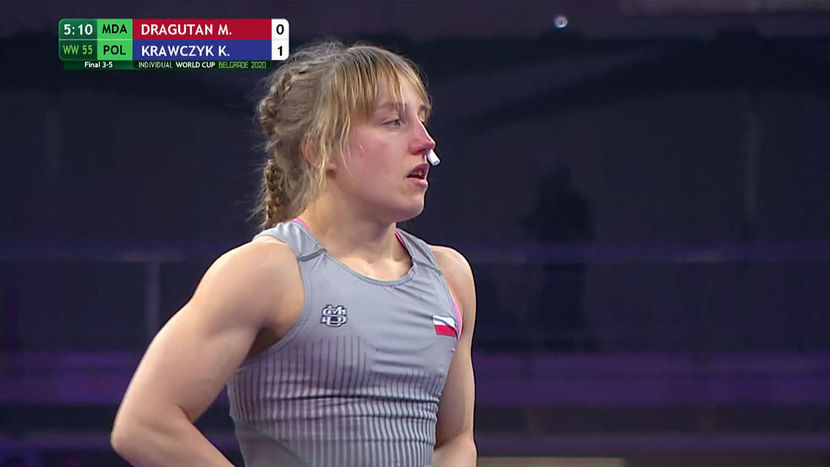 Katarzyna Krawczyk zajęła w Belgradzie trzecie miejsce