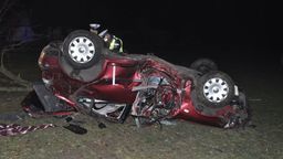 Na zakręcie 20-latka zjechała z drogi wprost do rowu. Trafiła do szpitala