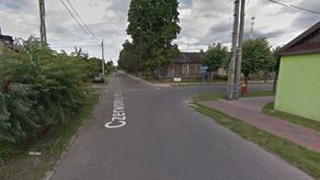 Skrzyżowanie ulic Czerwonego Krzyża i Piłsudskiego w Terespolu