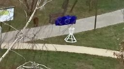 Flagi Unii Europejskiej w różnych częściach Lublina. O co chodzi w tej akcji?