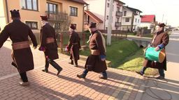 Dunajnicy z Łukowej i ich kolędowanie