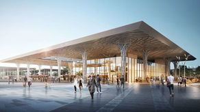 Dworzec metropolitalny - wizualizacja